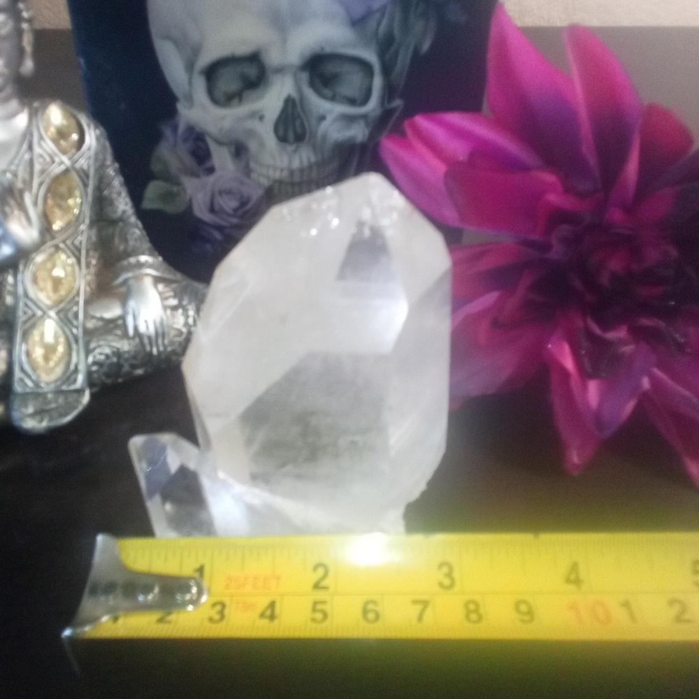 Clear Quartz Point From Brazil - Picture 12 of 15